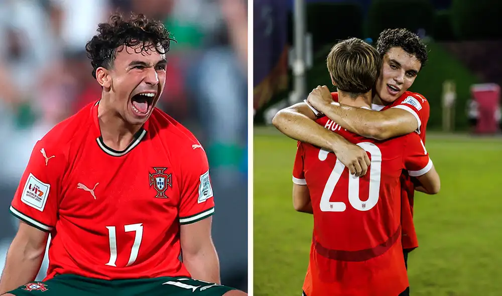 Portugal y Austria se enfrentan por el Mundial Sub-17 desde las 11.00 a. m. Foto: composición LR/X Portugal y Austria se enfrentan por el Mundial Sub-17 desde las 11.00 a. m. Foto: composición LR/X