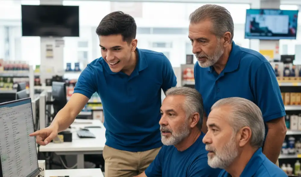 El INEI ha registrado un incremento en el número de trabajadores mayores de 45 años.