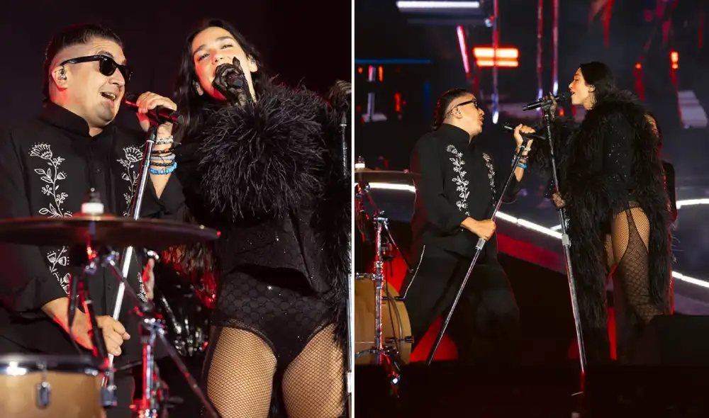 ¡Histórico! Dua Lipa causa furor al cantar 'Cariñito' junto con Mauricio Mesones en su concierto en Estadio San Marcos
