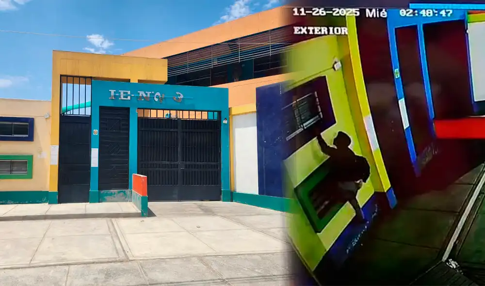 El colegio sufrió dos robos en solo tres días. Créditos: Yolanda Goicochea / La República.