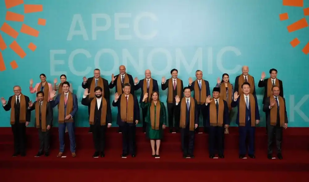 Despedida de los líderes y representantes de APEC 2024. Foto: John Reyes Despedida de los líderes y representantes de APEC 2024. Foto: John Reyes