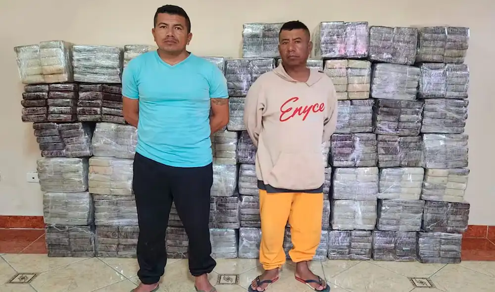 El grupo de extranjeros pretendía sacar la droga fuera del país El grupo de extranjeros pretendía sacar la droga fuera del país