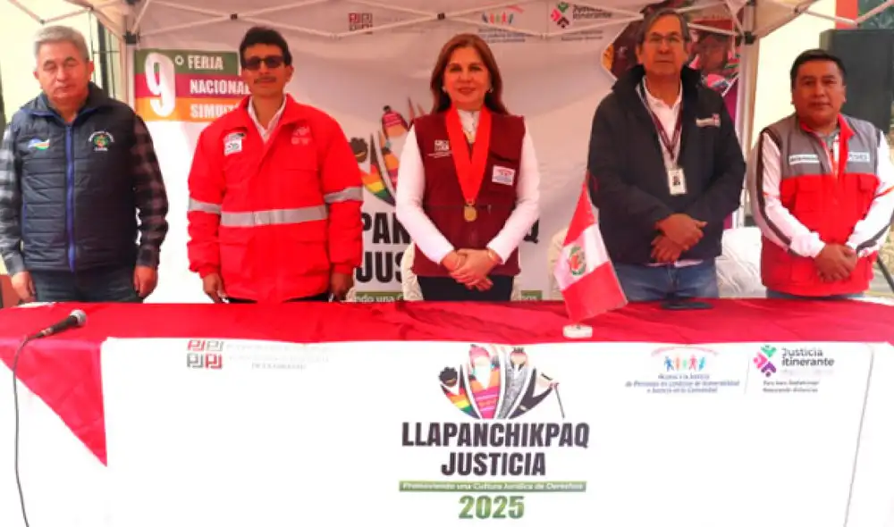 La feria reunió a diversas instituciones que ofrecieron servicios gratuitos, promoviendo el acercamiento de la justicia. Fuente: Difusión.