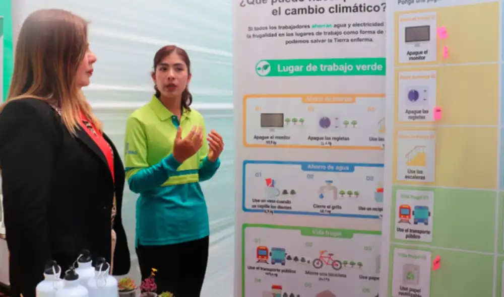 Instituciones como Sedalib y el Ministerio Público participaron en la feria. Fuente: Difusión.