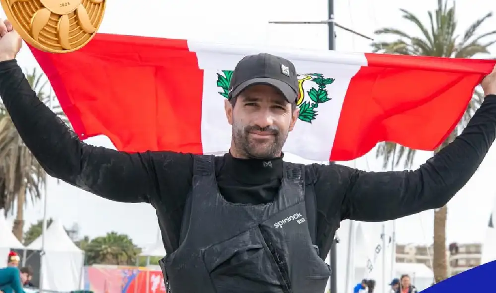 Stefano Peschiera ganó en la modalidad ILCA7.