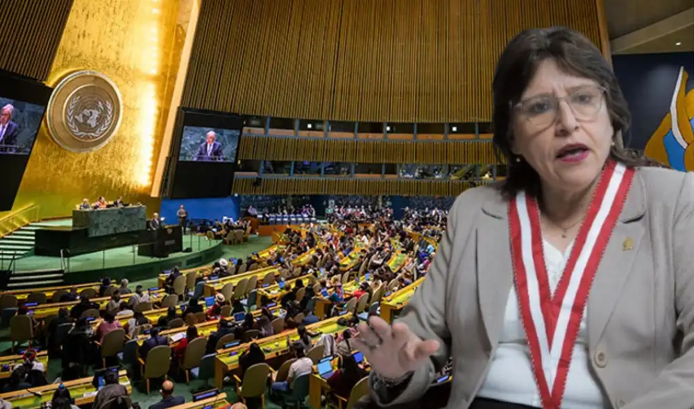 Situación de Delia Espinoza prendió las alarmas en la ONU | Composición: LR. Situación de Delia Espinoza prendió las alarmas en la ONU | Composición: LR.