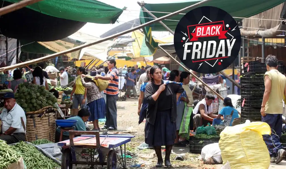 Algunos puestos del mercado ofrecerán delivery por primera vez durante el Black Friday. Foto: composiciónLR/Andina/Freepik