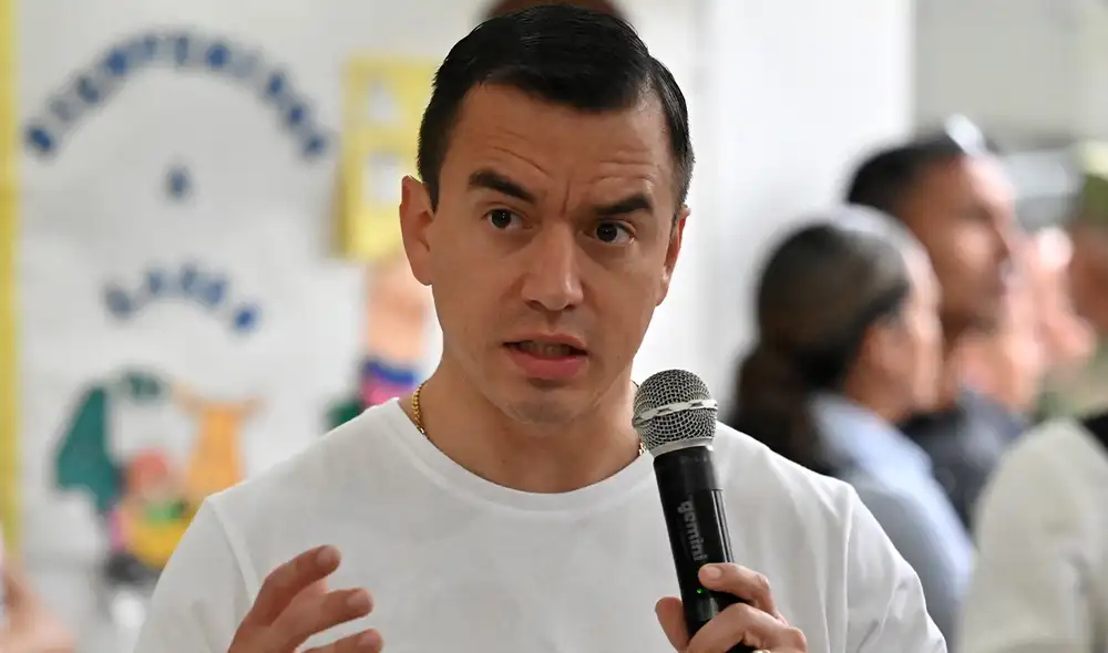 Daniel Noboa se pronunció tras el fracaso del referendum.