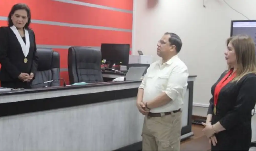 Ambos líderes resaltaron la importancia de la labor interinstitucional en la lucha contra la delincuencia. Fuente: Difusión.