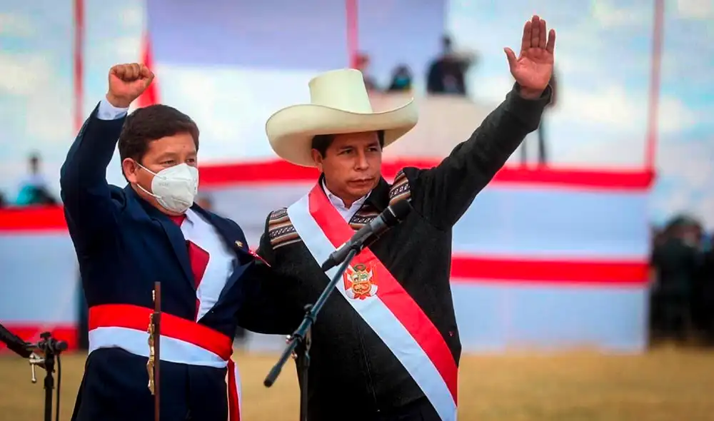 Guido Bellido ingresó al Congreso con el partido Perú Libre de Pedro Castillo. Foto: EFE