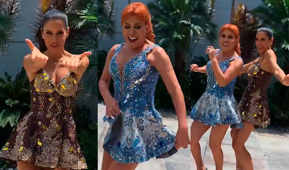 Magaly Medina y María Pía Copello serán madrinas de La Bella Luz por su 31 aniversario, donde animarán un evento en el Parque Lloque Yupanqui en Los Olivos. Fotos:  captura/Tiktok