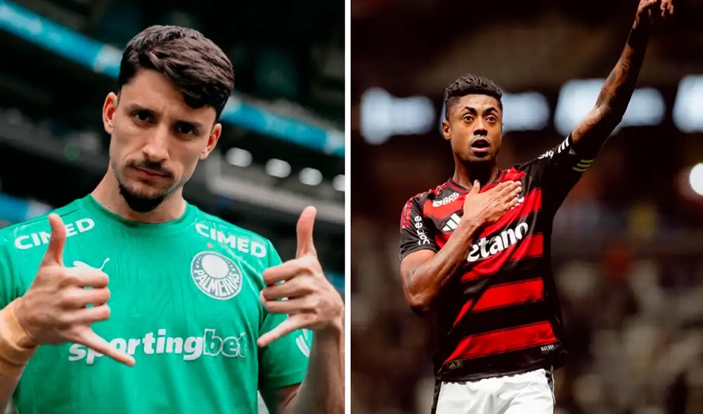 Posibles alineaciones de Flamengo y Palmeiras para esta gran final de Copa Libertadores. Foto: composición LR/Flamengo/Palmeiras