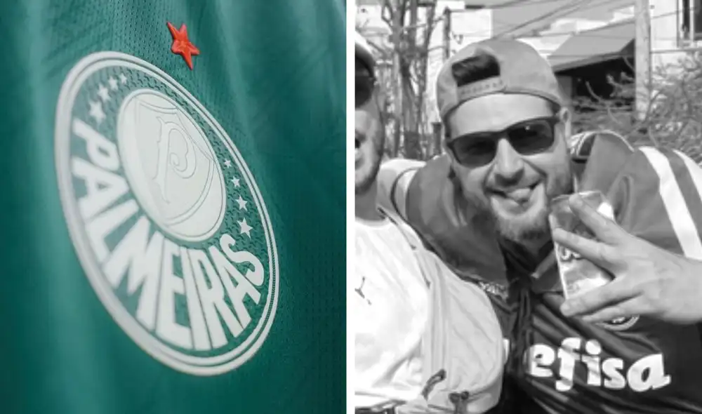 Palmeiras extendió su pésame a familiares del hombre fallecido en Lima. Foto: composición LR/difusión