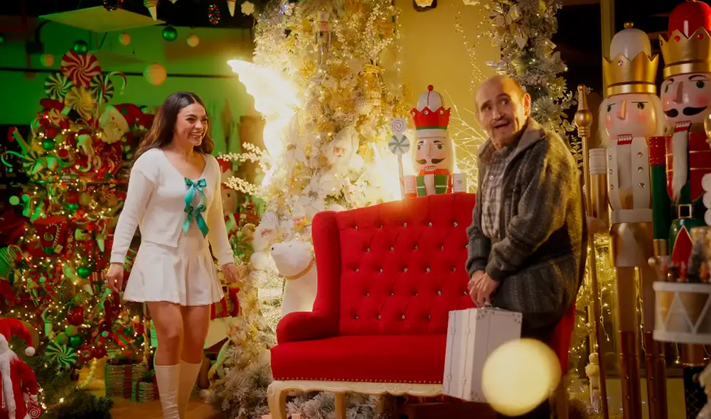 La cantante peruana Cielo Torres celebra la llegada de la Navidad con su nuevo álbum 'Ya es Navidad', que incluye la colaboración del querido Edgar Vivar. Foto: difusión.