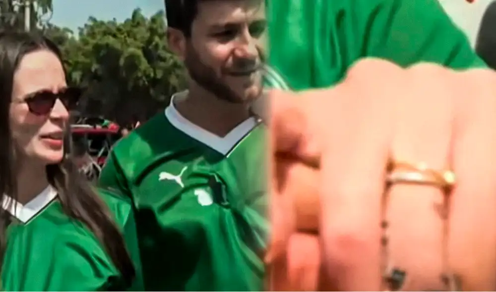 Hincha de Palmeiras sorprendió a su pareja con su propuesta de matrimonio mientras vacacionaban en la Huacachina.