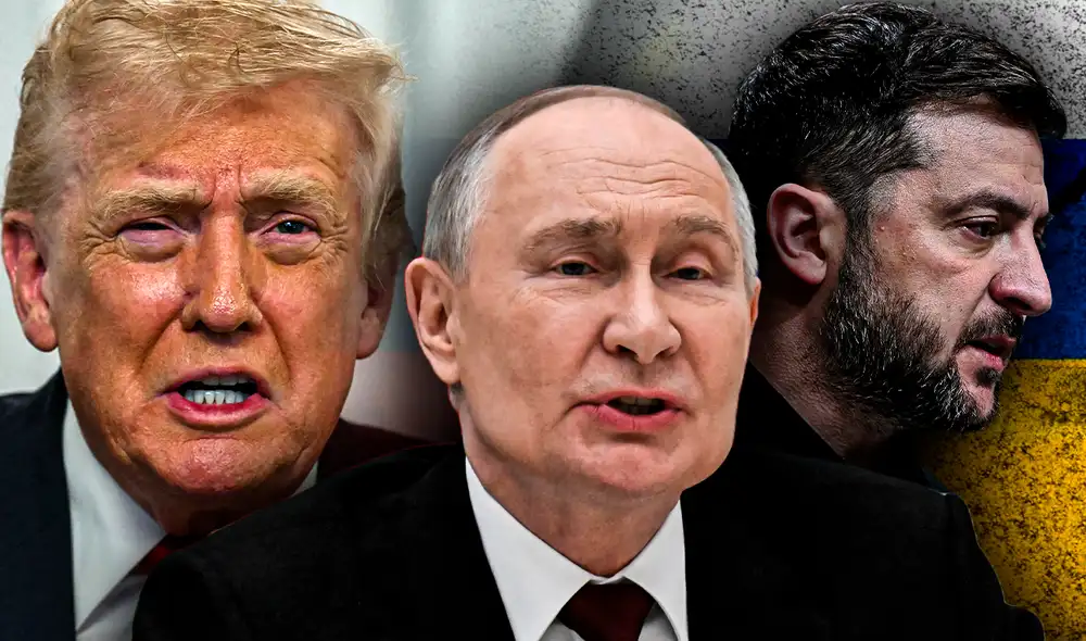 Estados Unidos se autonombró mediador de este nuevo proceso entre Rusia y Ucrania. Foto: Composición LR/AFP.