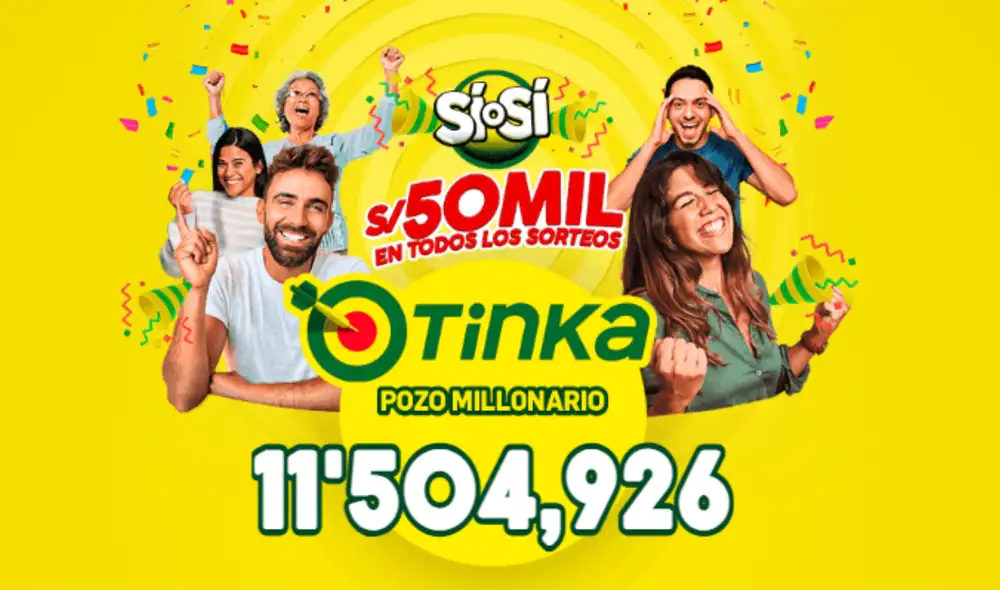 Resultados de La Tinka, hoy domingo 30 de noviembre