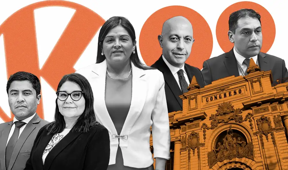 Cinco oficinas clave del Congreso son lideradas por militantes de Fuerza Popular | Foto: composición LR.