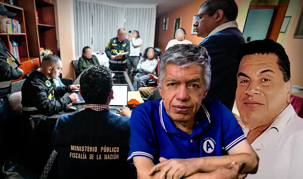 Óscar Acuña es investigado por los presuntos delitos de tráfico de influencias y organización criminal. Foto: Composición/LR