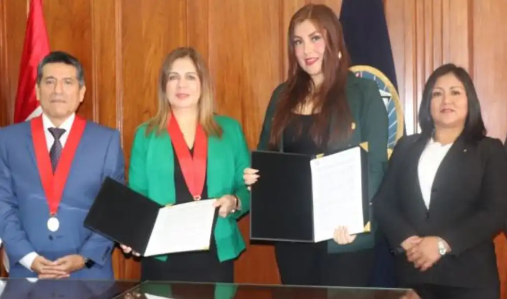 El convenio también incluye apoyo técnico para actividades ecológicas, eventos de reciclaje y un decálogo judicial ambiental. Fuente: Difusión.