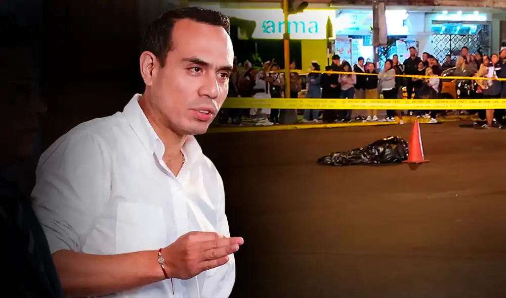 Asesinato ocurrió a pocas cuadras de la casa de José Jerí | Composición: Betssy de los Santos / Foto: LR.