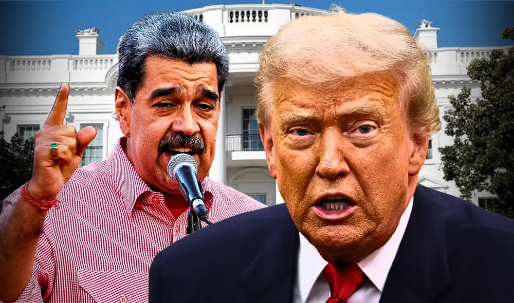 Trump confirmó haber hablado con Maduro sin revelar contenido del diálogo. Foto: Composición LR Trump confirmó haber hablado con Maduro sin revelar contenido del diálogo. Foto: Composición LR