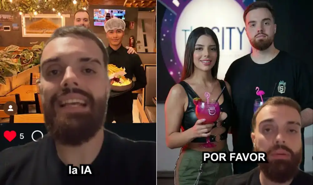 Ibai Llanos publicó un video en TikTok para desmentir las fotos creadas con IA en las que aparece.