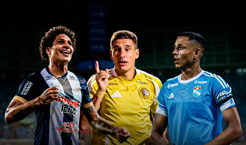Alianza Lima, Sporting Cristal y Cusco FC pelean por el Perú 2. Diseño: Omar Neyra Alianza Lima, Sporting Cristal y Cusco FC pelean por el Perú 2. Diseño: Omar Neyra