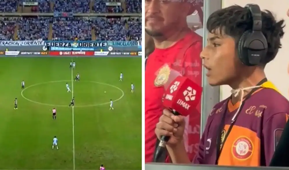 Cliver Huamán estuvo presente en la cabina de transmisión del Sporting Cristal vs Alianza Lima. Foto: composición de LR/captura de L1 Max/Elvis Cairo Cliver Huamán estuvo presente en la cabina de transmisión del Sporting Cristal vs Alianza Lima. Foto: composición de LR/captura de L1 Max/Elvis Cairo