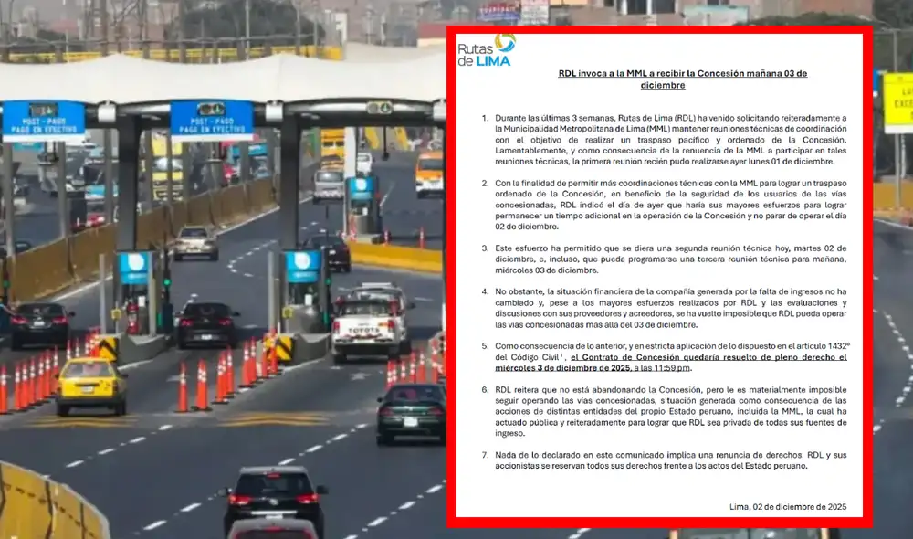Rutas de Lima dejará de operar. Foto: composición LR Rutas de Lima dejará de operar. Foto: composición LR