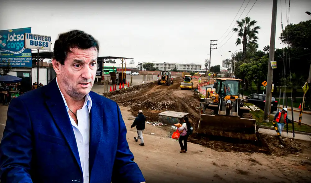 Via Expresa fue inaugurada de manera inconclusa en septiembre de este año por Rafael Lopez Aliaga Via Expresa fue inaugurada de manera inconclusa en septiembre de este año por Rafael Lopez Aliaga