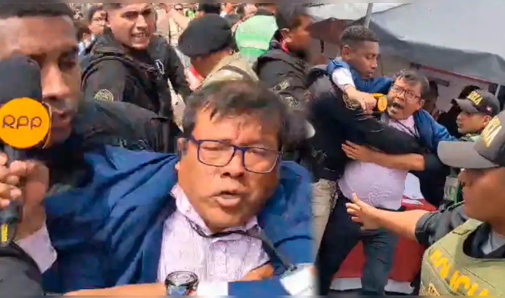 Periodista pide identificar al agresor y que sea removido de su cargo: Foto: Composición LR