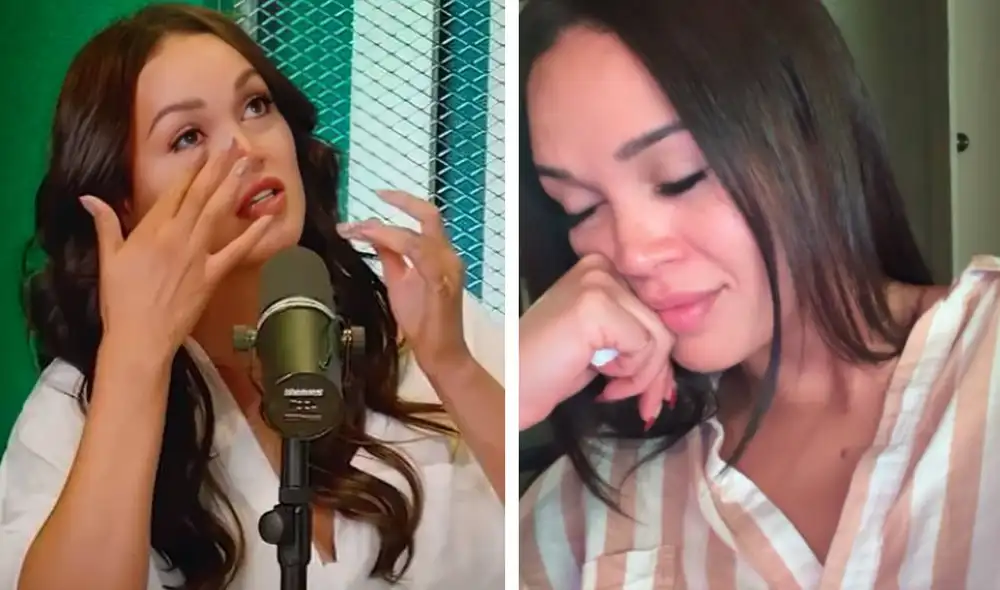 Angie Arizaga revela la razón detrás de su ausencia en redes sociales: "Felizmente vino mi mami".