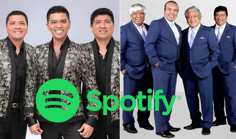 Grupo 5 y Agua Marina se encuentran en lista de las agrupaciones de cumbia más escuchadas en el Perú.