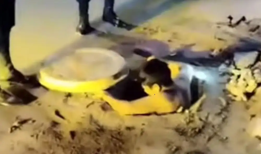 Un joven de 23 años fue detenido en Chiclayo tras ser encontrado escondido en un buzón de telefonía, donde intentó robar cableado subterráneo.