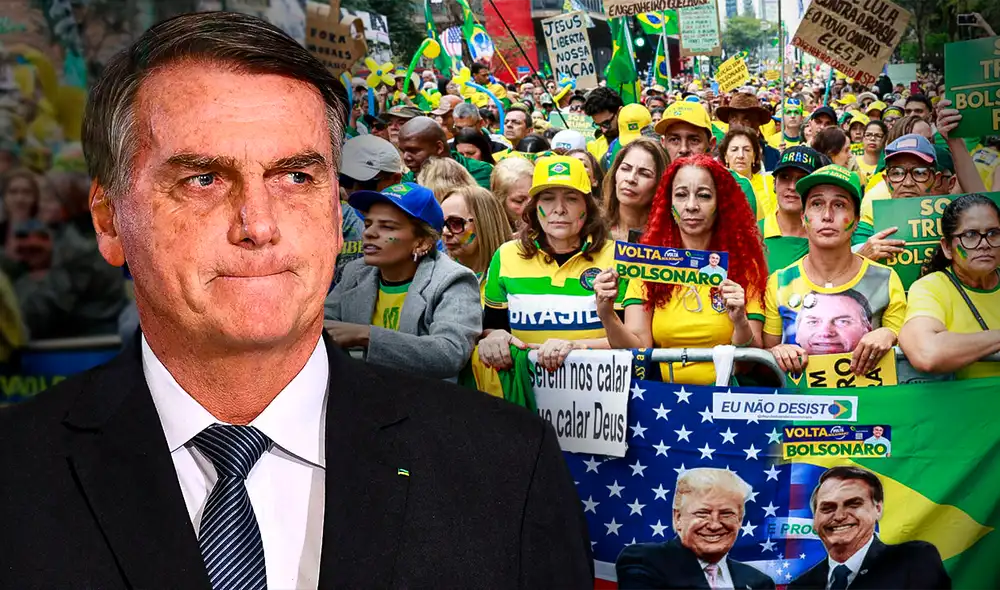 Bolsonaro fue declarado culpable de liderar una conspiración para impedir la toma de posesión de Lula da Silva. Bolsonaro fue declarado culpable de liderar una conspiración para impedir la toma de posesión de Lula da Silva.