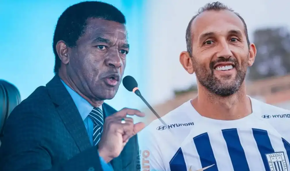 Julio César Uribe habló sobre Hernán Barcos en Sporting Cristal. Foto: Lr/RPP