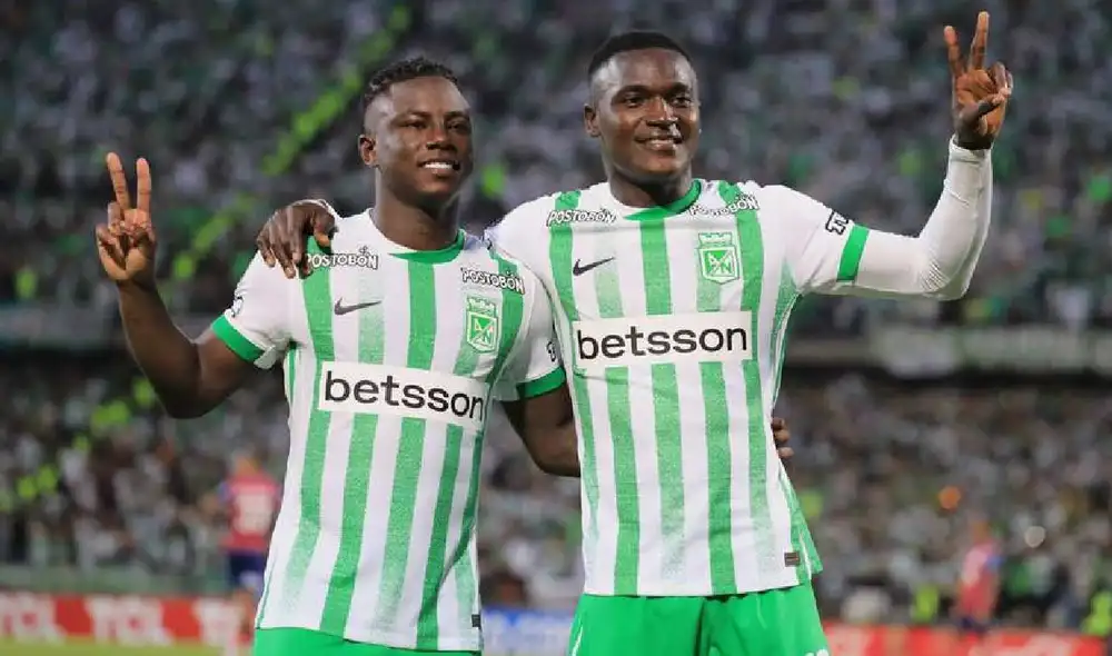 Atlético Nacional suma 5 puntos en este cuadrangular de la liga colombiana, contra solo 2 unidades de Medellín. Foto: composición LR Atlético Nacional suma 5 puntos en este cuadrangular de la liga colombiana, contra solo 2 unidades de Medellín. Foto: composición LR