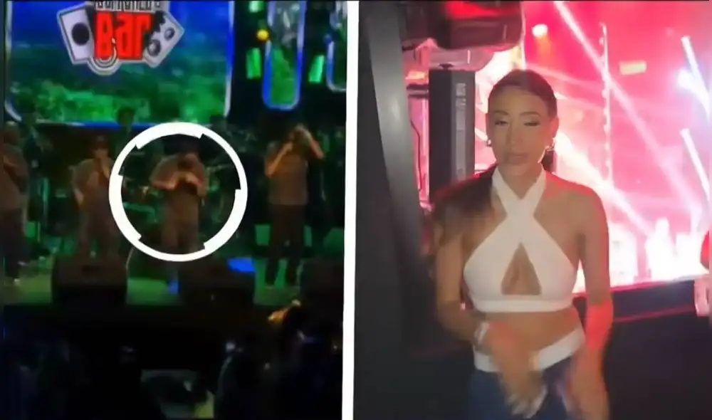 Samahara Lobatón reaparece en discoteca durante show de Bryan Torres.