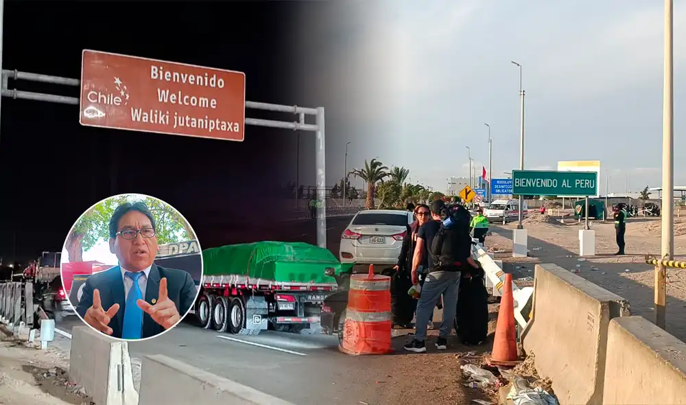 Policías cobrarían hasta cien dólares por dejarlos burlar el control migratorio. Créditos: composición LR.