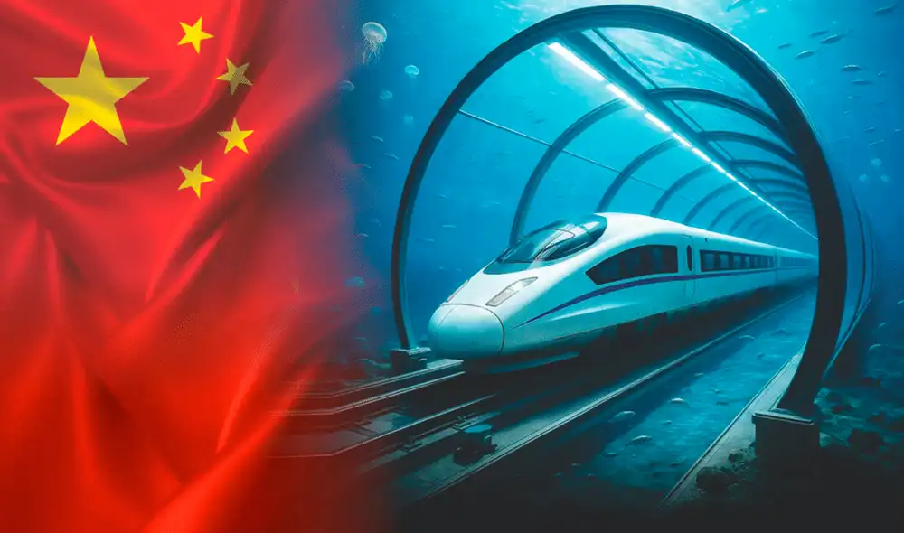China alista un megatúnel submarino de más de 120 km de longitud que estaría listo en 10 o 15 años. China alista un megatúnel submarino de más de 120 km de longitud que estaría listo en 10 o 15 años.