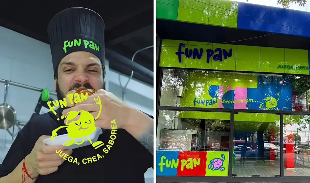 Nicola Porcella incursiona en el mundo de la panadería Foto: Composición LR Nicola Porcella incursiona en el mundo de la panadería Foto: Composición LR