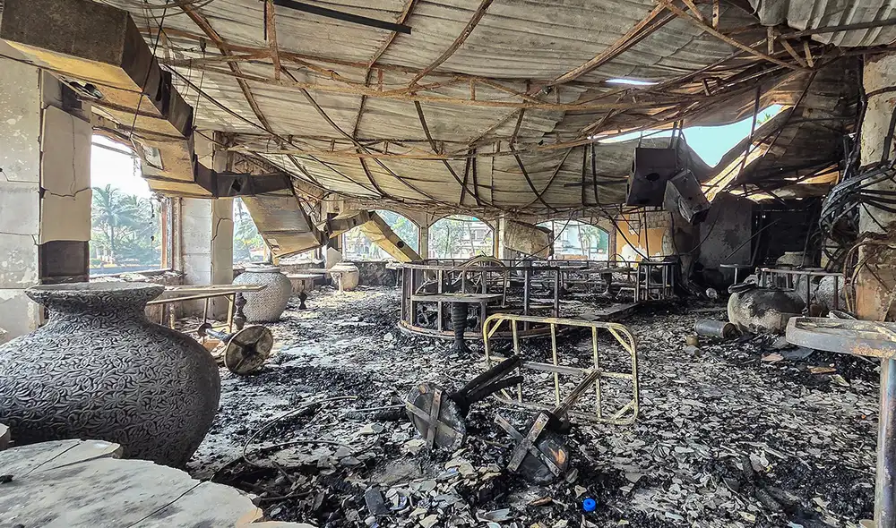 Según la agencia Press Trust of India, el incendio habría sido provocado por la explosión de una bombona de gas. Foto: El Salvador