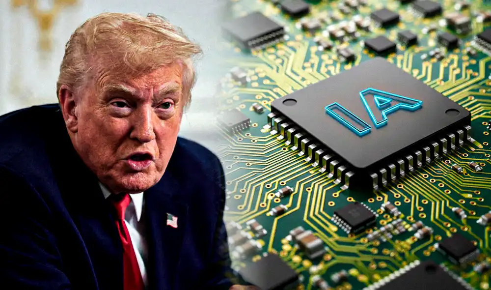 Trump quiere emitir un decreto para impedir que los estados federales regulen la inteligencia artificial.