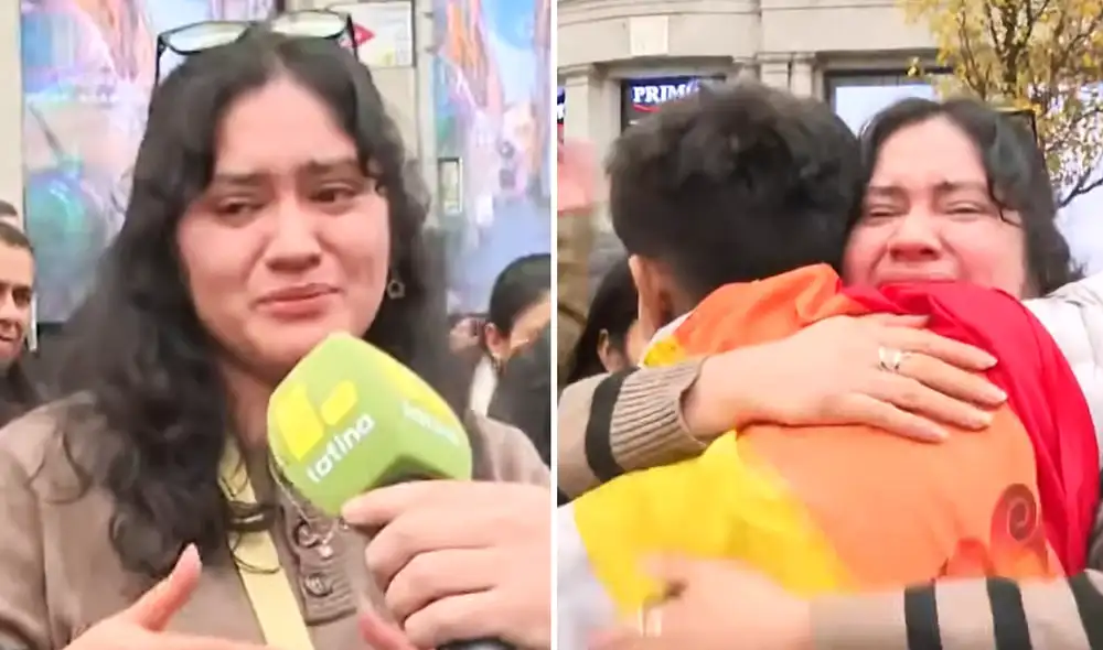 "Estoy muy orgullosa que puedas lograr tus sueños fuera de nuestro país", destacó joven peruana. "Estoy muy orgullosa que puedas lograr tus sueños fuera de nuestro país", destacó joven peruana.