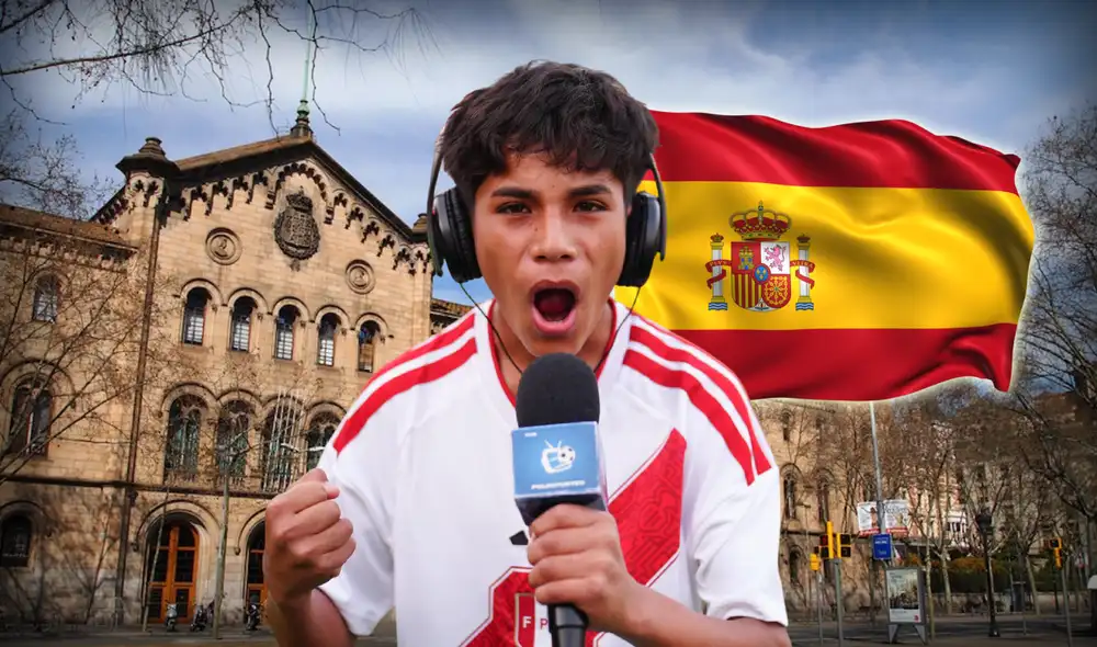 'Pol Deportes' viajó junto con su hermano a España. Foto: composición LR 'Pol Deportes' viajó junto con su hermano a España. Foto: composición LR