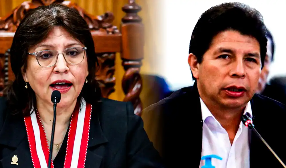 Delia Espinoza afirma que no hubo rebelión en el caso de Pedro Castillo. Foto: composición LR