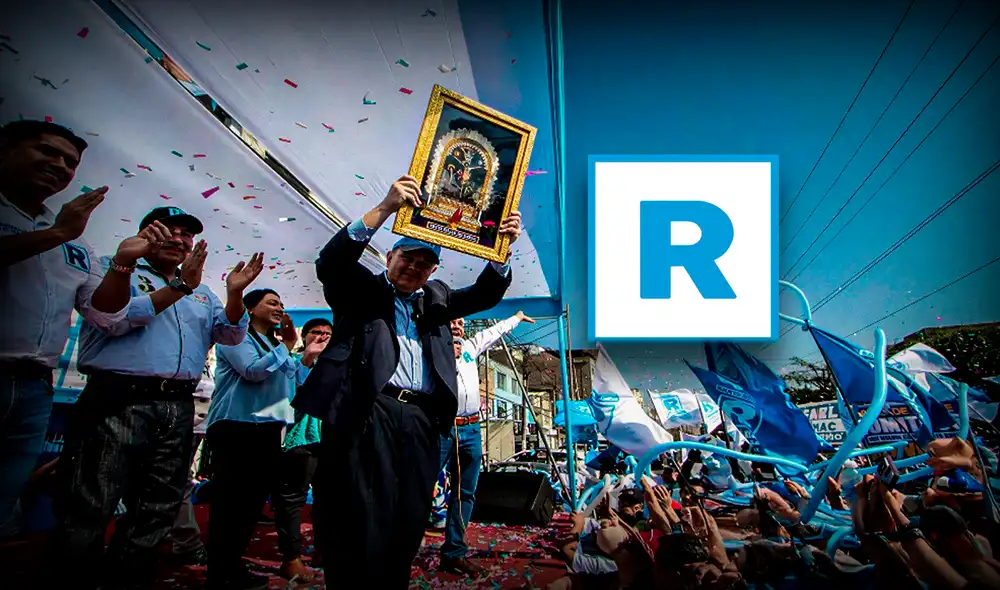 Rafael López Aliaga y Renovación Popular habría vulnerado el principio de propaganda electoral durante un mitin en Santa Anita. Foto: Composición/LR