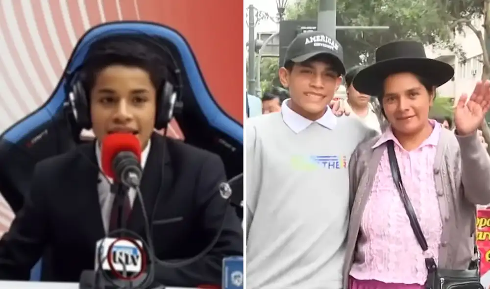 Pol Deportes explicó que narra en quechua no solo para representar a su comunidad, sino también para que su mamá pueda escucharlo y entenderlo.