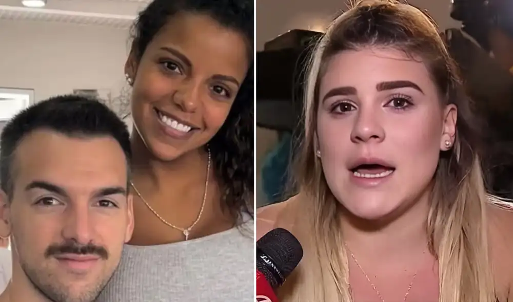 Macarena Vélez niega infidelidad de Juan Ichazo a Nena Cubillas. Foto: composición LR/difusión